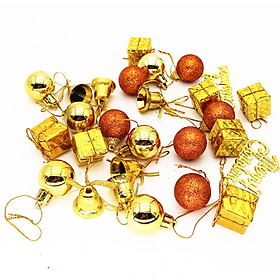 Mua Set 24 Món Nhí PK01 Xinh Phụ Kiện Nhí Trang Trí Cây Thông Giáng Sinh Trang Trí Noel