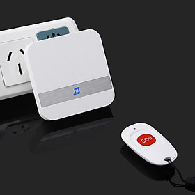 Mua Báo động hỗ trợ cho người già  cao tuổi khi cần trợ giúp bảo vệ người thân  dễ dàng lắp đặt  sử dụng ( TẶNG KÈM 03 NÚT KẸP CAO SU SIÊU TIỆN DỤNG NGẪU NHIÊN )