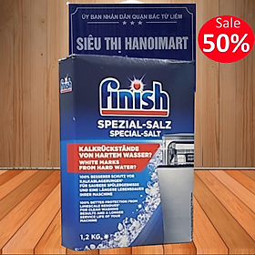 Muối rửa bát Finish loại 1.2kg Nhập khẩu Chính Hãng