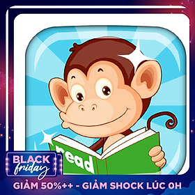Ứng Dụng Học Ngôn Ngữ Monkey Junior - Tiếng Anh Cho Trẻ Mới Bắt Đầu - Gói 24 Tháng