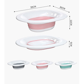 Chậu Xông Gấp Gọn Size Đại (Màu Ngẫu Nhiên)
