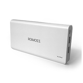 Pin sạc dự phòng Romoss SENSE 6 20.000mAh (Trắng) - Hàng chính hãng