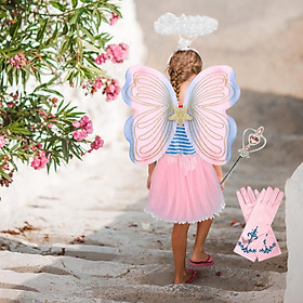 Fairy Butterfly Costume Set for Stage Performance Photo Props Birthday Party