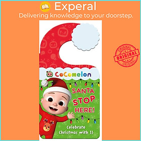 Sách - Official CoComelon: Santa Stop Here! - Celebrate Christmas with Jj and Famil by Cocomelon (UK edition, boardbook)