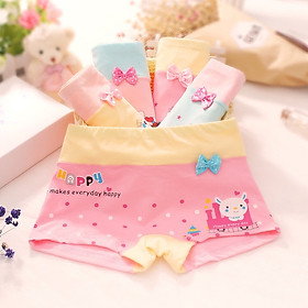 COMBO 5 QUẦN LÓT BÉ GÁI ĐỦ SIZE 7-50KG - QUẦN SIP TRẺ EM MẪU SỐ 4