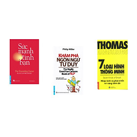 Combo 3 cuốn sách: Sức Mạnh Tình Bạn + Khám Phá Ngôn Ngữ Tư Duy + 7 loại hình thông minh