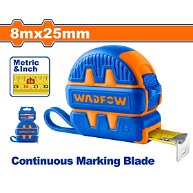 Mua THƯỚC KÉO THÉP NỀN VÀNG 8MX25MM WMT1240 WADFOW - HÀNG CHÍNH HÃNG