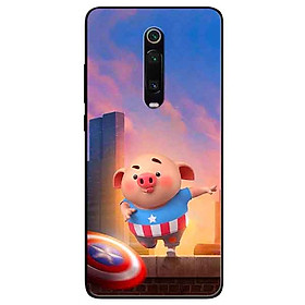 Ốp lưng in cho Xiaomi K20/ K20 Pro/ Mi 9T Mẫu Heo CAP