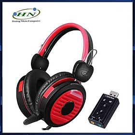 Mua Combo Tai Nghe Chơi Game YL 902 Siêu Bền + Tặng Usb Sound 7.1