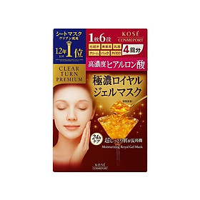 Mặt nạ gel dưỡng ẩm cao cấp CLEAR TURN (4 miếng/hộp)