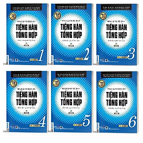 Combo 6 Tập Tiếng Hàn Tổng Hợp Dành Cho Người Việt Nam (Giáo trình+SBT) - Bản Quyền