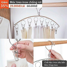 Mua Móc phơi đồ inox chống rơi