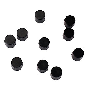 10 Pieces Guitar Volume Control Buttons Knobs for Guitar Effect Parts