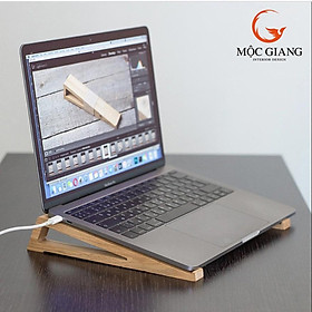 Mua Giá Đỡ Laptop Gỗ Thông Minh