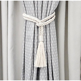 Mua Set 2 Dây buộc rèm ( màn)  cửa tết thủ công Macrame giống y hệt ảnh.  BR001