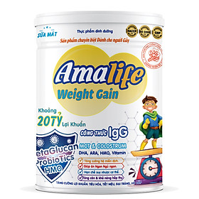 Sữa bột Amalife Weight Gain dành cho người gầy