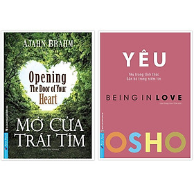 Sách - combo mở cửa trái tim + yêu - firstnews