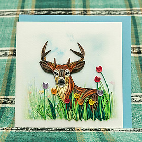 Thiệp Giấy Xoắn Động Vật - CNA1510