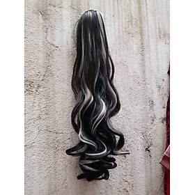 Tóc giả ngoạm line khói xoăn dài N154 ❤️FREESHIP❤️ kẹp ngoạm line khói, quặm tóc giả nữ