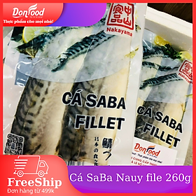 [ Chỉ giao HN] -Cá Saba Nauy file -260gr