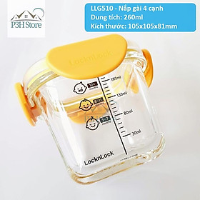Hộp thủy tinh Lock&Lock Baby Food Container dùng đựng thức ăn cho bé LLG820S3 LLG414S3 LLG508S3 LLG812 LLG510S3 LLG161S3