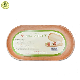 Mua Khay Gỗ Hình Oval TL74 24 Cm Dùng Để Trưng Bày  Đựng Thức Ăn Bánh Kẹo - Đồ Gỗ Nhà Bếp Thương Hiệu Trường Sơn
