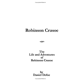 Robinson Crusoe ( No CD)