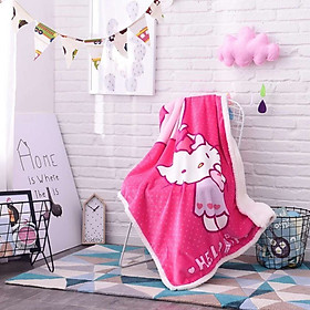Chăn lông cừu 2 lớp trẻ em TMLC010