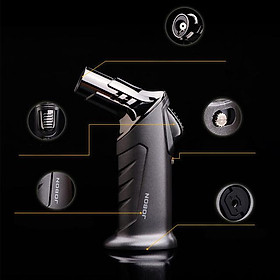 Mua Vỏ Hột Quẹt Bật Lửa Khò Gas 1 Tia Để Bàn Jobon ZB-313A Thiết Kế Đẹp Độc Lạ Tiện Lợi - Giao Màu Ngẫu Nhiên