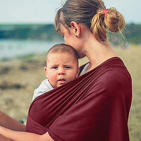 Em Bé Sling Cho Trẻ Sơ Sinh Mềm Mại Cho Trẻ Sơ Sinh Bọc Thoáng Khí Bọc Hipseat Cho Con Bú Sinh Thoải Mái Cho Bé Sling Điều Dưỡng Da - one