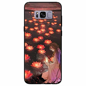 Ốp lưng dành cho Samsung S8 mẫu Thả Hoa Đăng