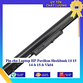 Pin cho Laptop HP Pavilion Sleekbook 14 15 14-b 15-b Vk04 - Hàng Nhập Khẩu  MIBAT367