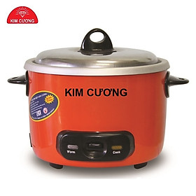 Mua Nồi cơm điện nắp rời 0.8 lít Kim Cương KC-0.8R - Hàng chính hãng