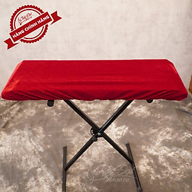 Mua Khăn Phủ Đàn Ogran KO-01  KO-02 Vải Nhung Đỏ Cao Cấp  Sang Trọng