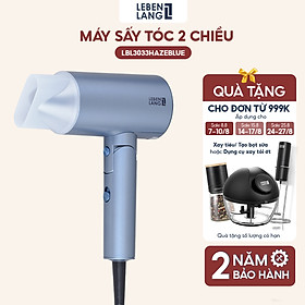 Máy sấy tóc 2 chiều nóng lạnh lebenlang lbl3033,công suất 2000w, chống xơ rối tóc bằng công nghệ ion, bảo hành 2 năm - hàng chính hãng