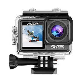 Camera hành động 5K 60fps EIS Video với điều khiển từ xa với ống kính bộ lọc tùy chọn 48MP ZOOM 1080P Webcam VLOG WiFi Camera màu: Camera hành động 5K