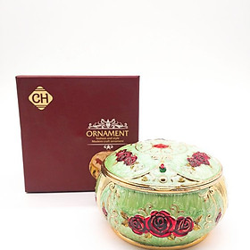 Mua Gạt tàn hợp kim có nắp (Xanh ngọc bích) 7539C_121