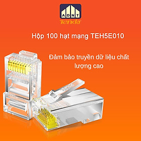 Mua Hạt mạng kết nối cáp internet mạ đồng TEH5E010 Tenda hàng chính hãng