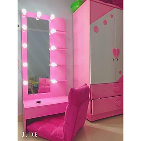 Mua Bàn trang điểm có đèn led kích thước 100x60x50cm