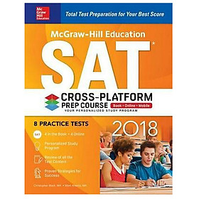 Nơi bán MCGRAW-HILL EDUCATION SAT 2018 CROSS PLATFORM PC - Giá Từ -1đ