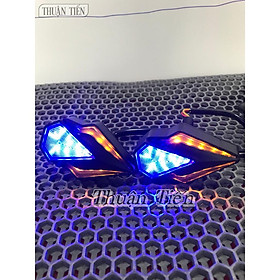 XINHAN MỦI TÊN MỚI ĐÈN CHAY, 3 DÂY, 2 CHẾ ĐỘ