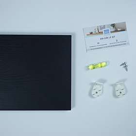 [Không cần khoan] Kệ Nail, Sơn Móng Thanh Ngang Treo Tường Spa, Tiệm Nail SIB Decor Rộng 10cm, Dài 60cm Đến 120cm