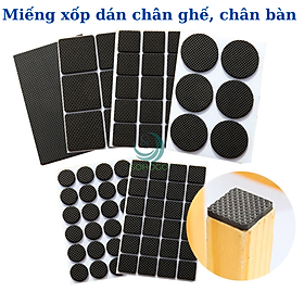 Mua Bộ 48Tấm lót chân ghế  tấm lót chân bàn ghế  đồ nội thất -Miếng bọc chân ghế chống trơn trượt
