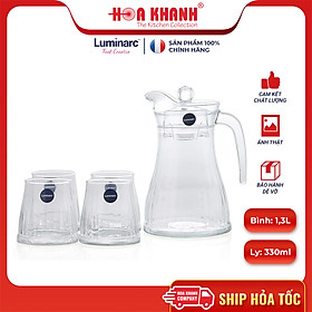 Bộ Bình Ly Thủy Tinh Bucolique 5 món - P5362