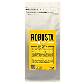 Cà phê Robusta Honey NGUYÊN HẠT 500g - The Kaffeine