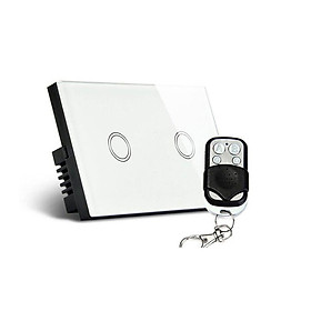 Mua Bộ công tắc điều khiển từ xa 2 nút mặt cảm biến điện dung