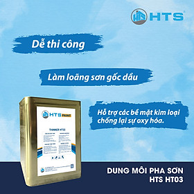 Dung Môi Pha Sơn Thinner HTS_HT03 thùng 18 lít