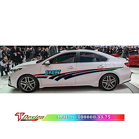 Decal xe oto, xe 4 chỗ, xe du lịch, decal ô tô, tem dán sườn xe Suzuki ,Ciaz WRAP46