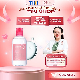 Dung dịch cân bằng dưỡng ẩm và làm dịu da Bioderma Sensibio Tonique - 250ml