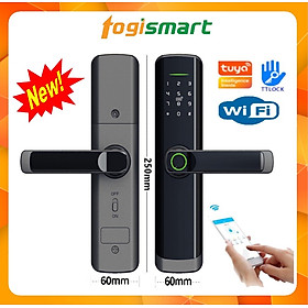 Mua Khóa cửa vân tay  quản lý qua App  WIFI (cửa gỗ  nhôm  sắt) TOGI V9